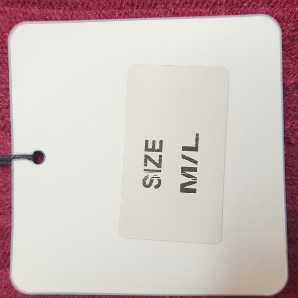 NWT! Burgundy Knit Sweater Made In Italy Women's - Picture 4 of 6